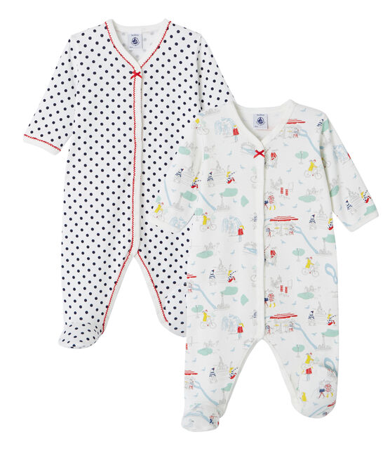 Duo de dors bien bébé fille variante 1