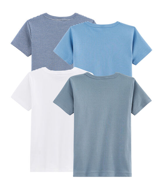 Verrassingstasje met 4 T-shirts met korte mouwen voor jongens variante 1