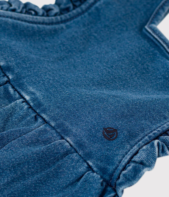 Combinaison en denim bébé. bleu JEAN