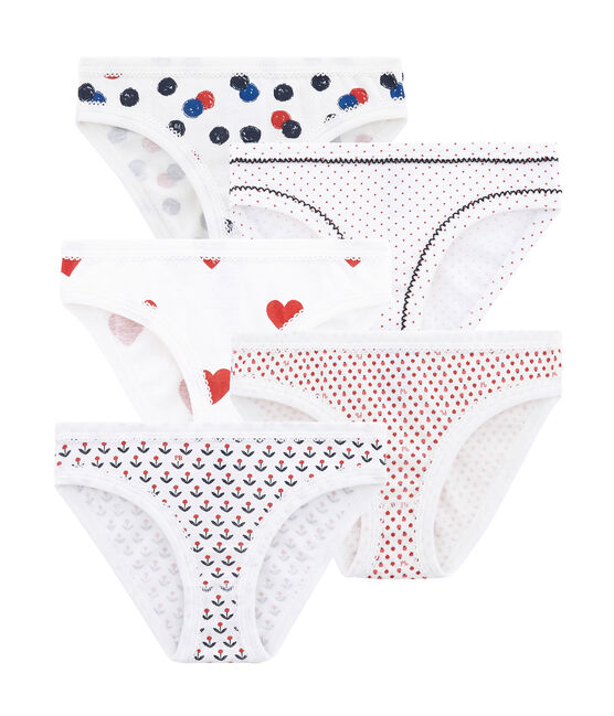 Lot de 5 culottes petite fille variante 1