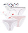 Lot de 5 culottes petite fille variante 1