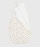 Gigoteuse bébé en velours imprimé léopard TOG 3 blanc MARSHMALLOW/blanc MULTICO