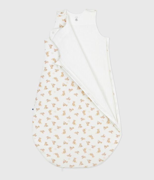 Gigoteuse b&eacute;b&eacute; en velours imprim&eacute; l&eacute;opard TOG 3 blanc/multicouleur