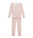 Pyjama petite fille coupe ajustée