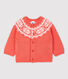 Cardigan 100% laine bébé.