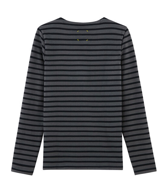 Marinière mixte gris MAKI/noir BLACK