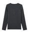 Marinière mixte gris MAKI/noir BLACK