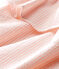 Combicourt rayé bébé fille blanc MARSHMALLOW/rose ROSAKO