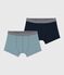 Lot de boxers enfant en coton et élasthanne uni variante 2
