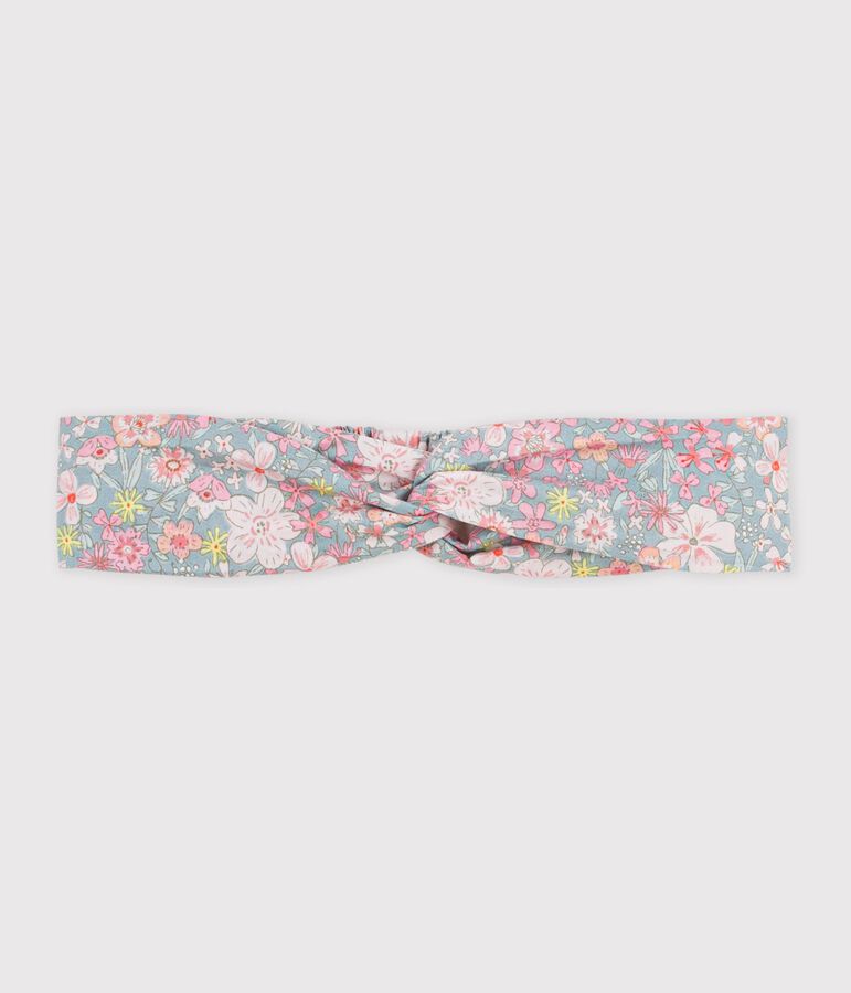 Poplin haarband met bloemenprint voor kinderen SPRAY/ MULTICO