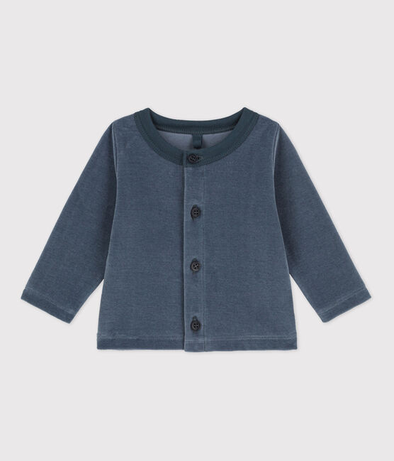 Cardigan en velours bébé en coton DUCKY