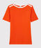 T-shirt en coton Femme orange CAROTT