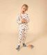Katoenen pyjama met hart voor kleine meisjes en jongens