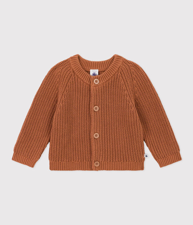 Katoenen gebreide babycardigan ALEZAN