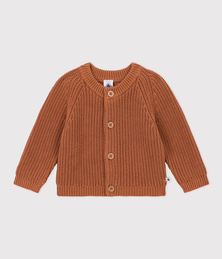 Cardigan en tricot de coton b&eacute;b&eacute; ALEZAN
