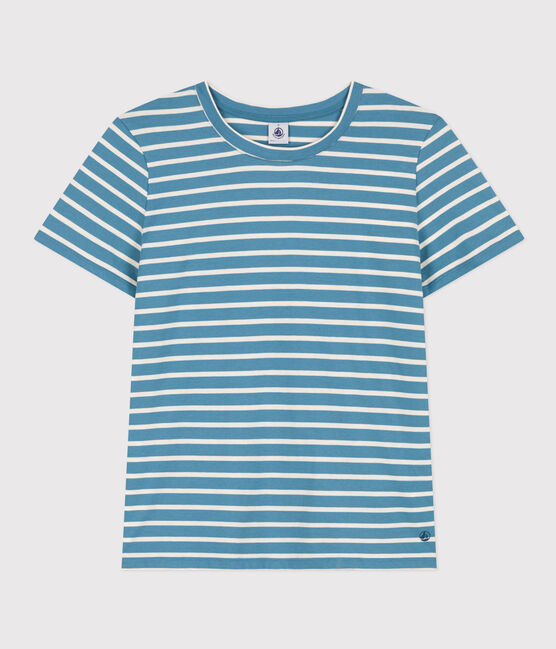 Tee-shirt LE DROIT col rond en coton Femme POLOCHON/ AVALANCHE