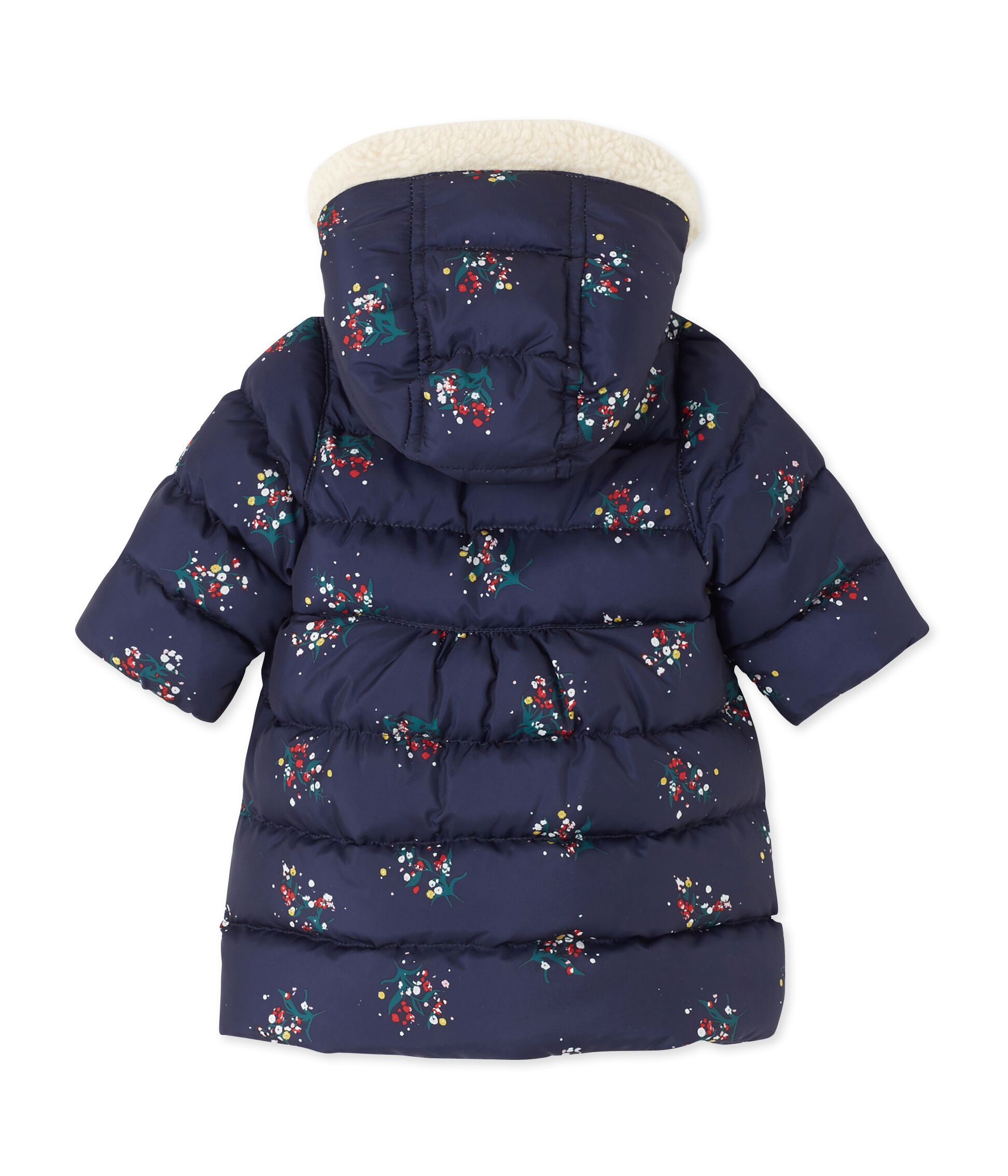 Doudoune b b fille imprim e SMOKING MULTICO Petit Bateau