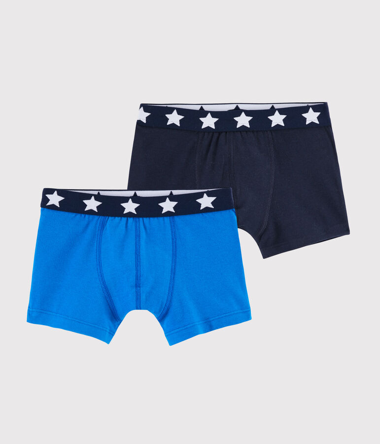 Set van 2 boxershorts voor jongens multicouleur