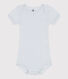 Body manches courtes en coton imprimé bébé