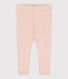 Katoenen opengewerkte legging voor baby's
