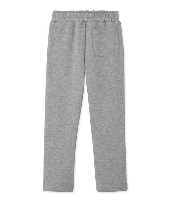 Pantalon garçon en molleton gris SUBWAY CHINE