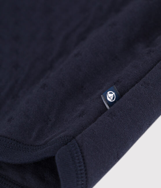 Sweatshirt van gewatteerde tubic voor baby's blauw SMOKING