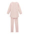 Meisjesnachthemd met legging roze JOLI/grijs CONCRETE