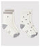 Lot de 2 chaussettes à motif bébé garçon variante 1