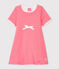 Bodyjurk met korte mouwen babymeisje roze CUPCAKE
