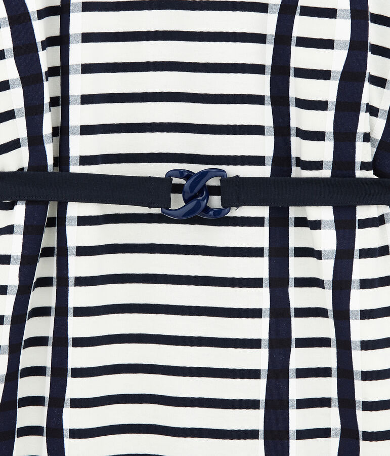 Kimonojurk wit MARSHMALLOW/blauw SMOKING