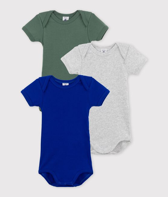 Set van 3 rompertjes met korte mouwen voor baby variante 1