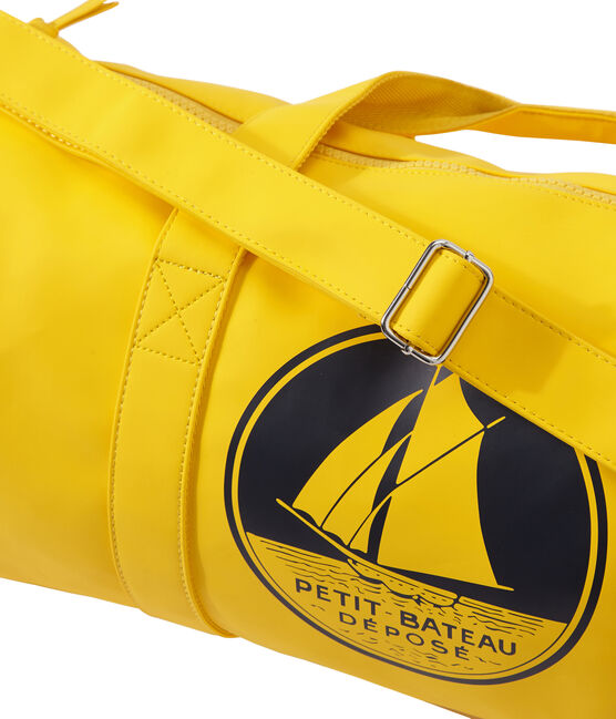Effen weekendtas geel JAUNE