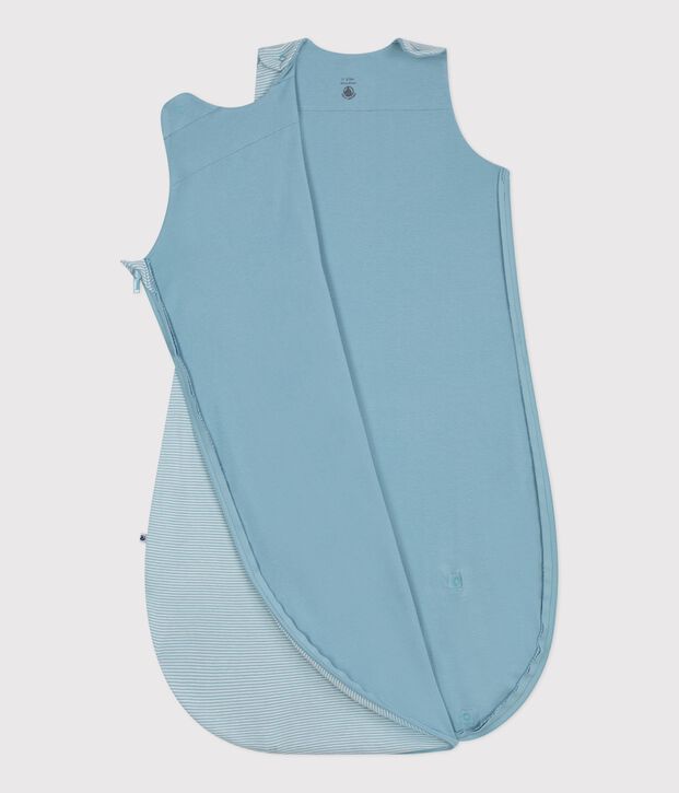 Gigoteuse b&eacute;b&eacute; en coton &agrave; rayures TOG 0,5 vert/blanc