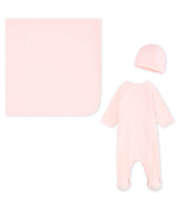 Coffret cadeau naissance en c&ocirc;te multicouleur