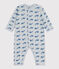 Katoenen babypyjama zonder voetjes met print CO2/ ADRIATIC