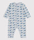 Katoenen babypyjama zonder voetjes met print