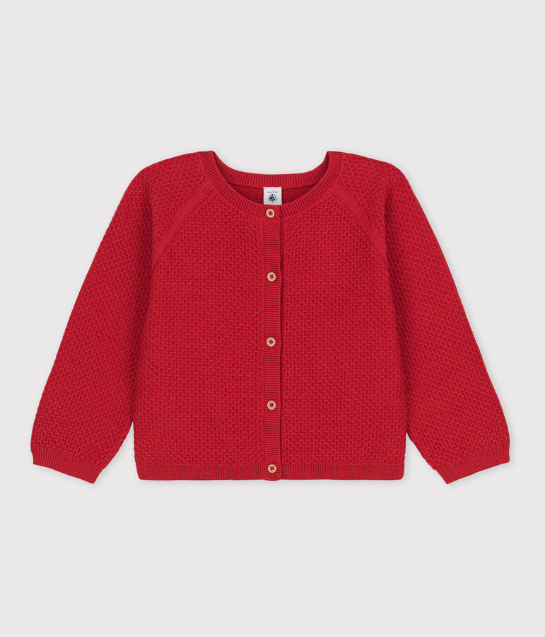 Cardigan en coton enfant fille STOP