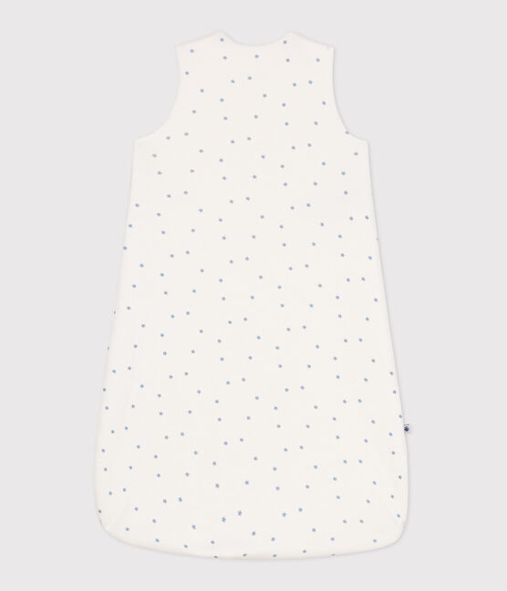 Babyslaapzak van bedrukt katoen TOG 1,5 wit MARSHMALLOW/blauw ALASKA