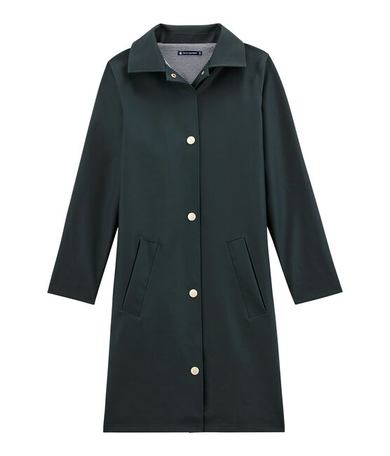 gecoate damesmantel groen SHERWOOD