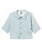 Veste bébé garçon rayée bleu FONTAINE/blanc MARSHMALLOW