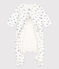 Bodyjama Heho bébé en tubique blanc MARSHMALLOW/ CREPUSCULE