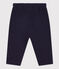 Broek in doorgestikt tubic voor baby's blauw SMOKING