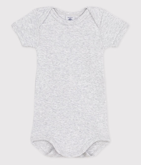 Body manches courtes bébé fille gris POUSSIERE CHINE