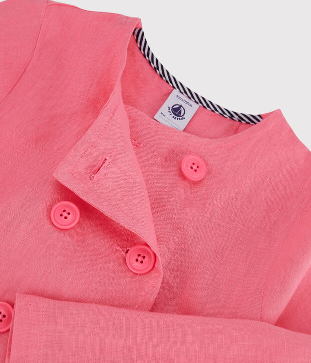 Veste enfant fille rose