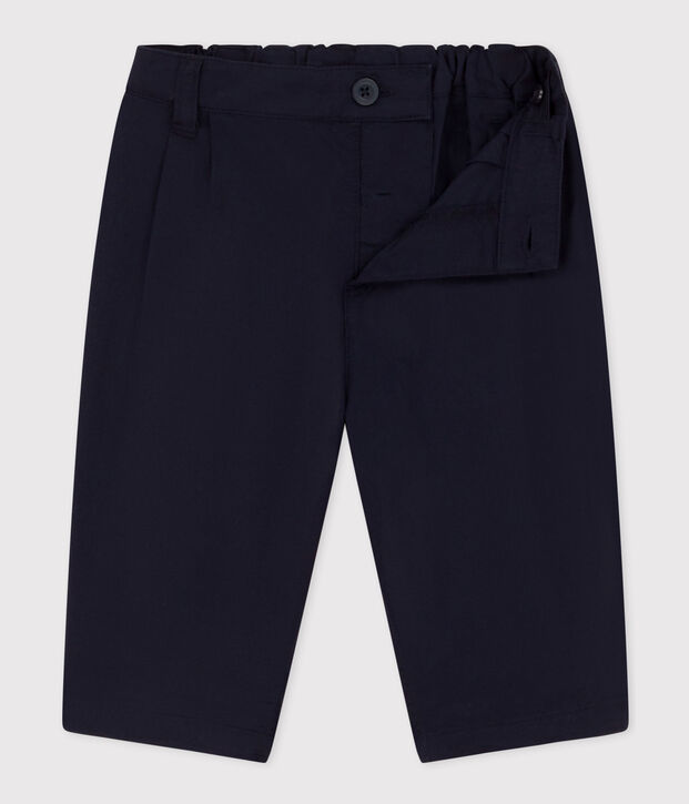 Babybroek in stevige keperstof SMOKING
