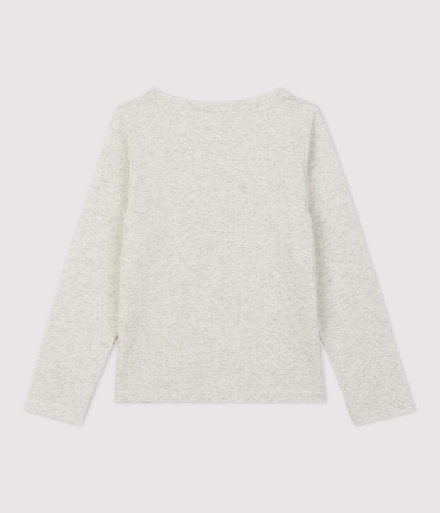 Katoenen meisjes t-shirt met lange mouwen MONTELIMAR CHINE
