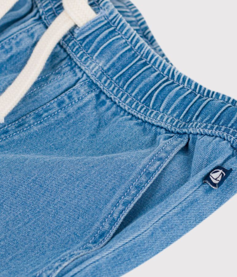 Kinderbroek van denim blauw