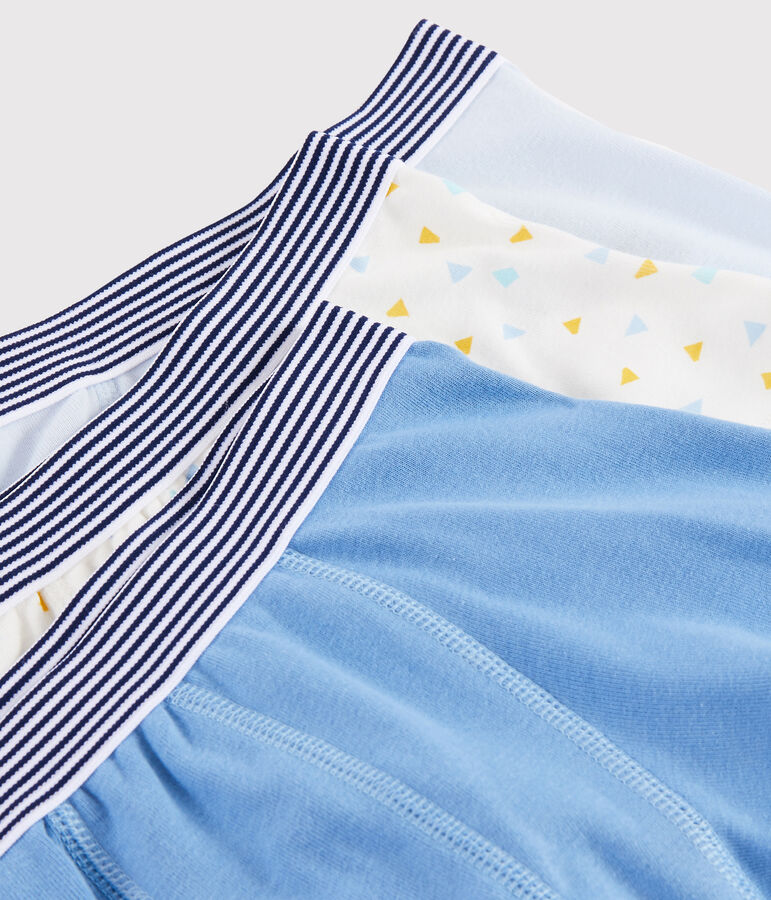 Set van 3 boxershorts voor jongens met geometrische print variante 1