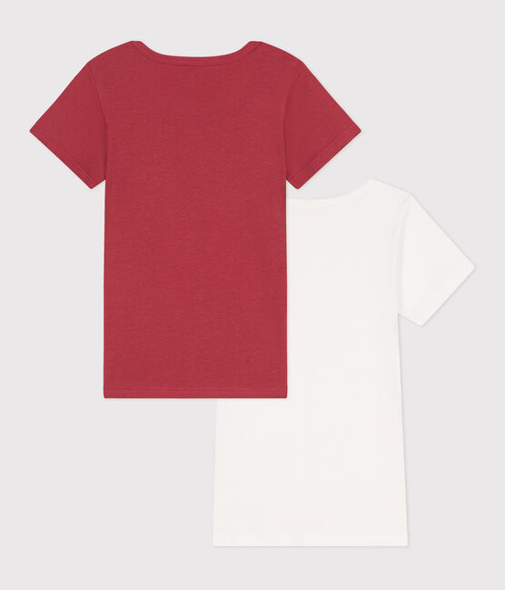 Lot de 2 tee-shirts enfant en coton manches courtes variante 4