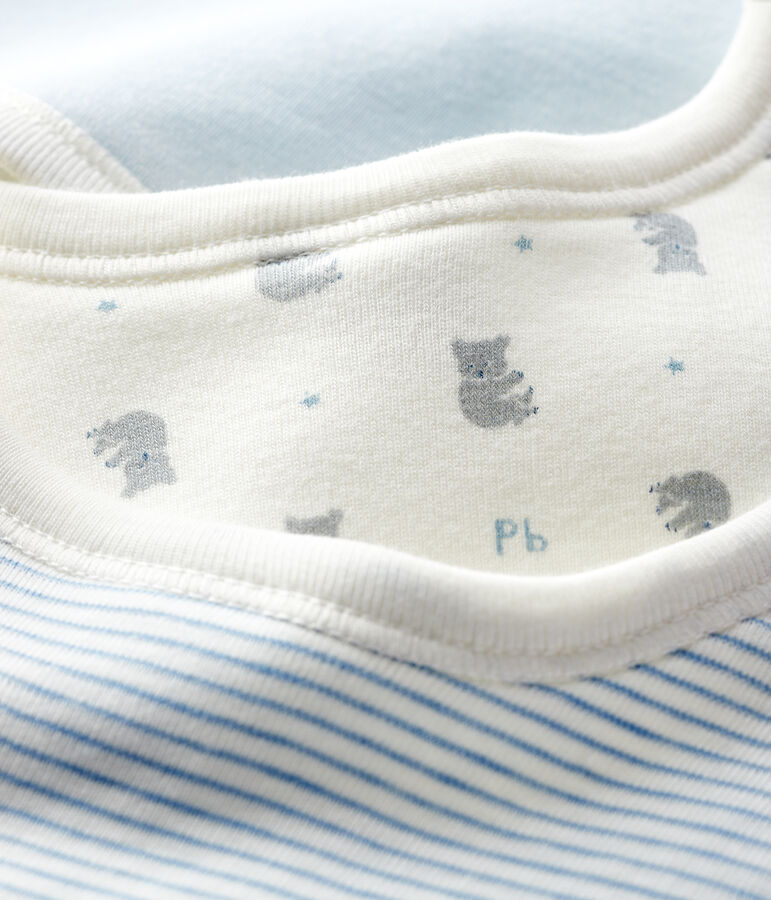 Lot de 3 bavoirs b&eacute;b&eacute; en c&ocirc;te variante 2